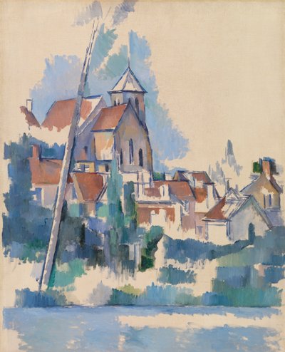 Kirche in Montigny-sur-Loing, 1898 von Paul Cézanne